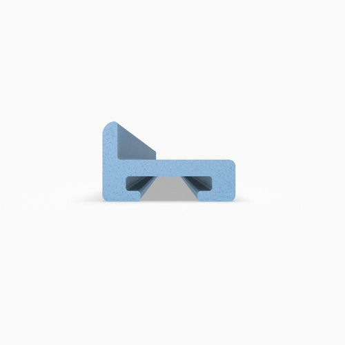 Perfil em UHMW-PE - P10920 series - Movexii - em titânio / em C / extrudado