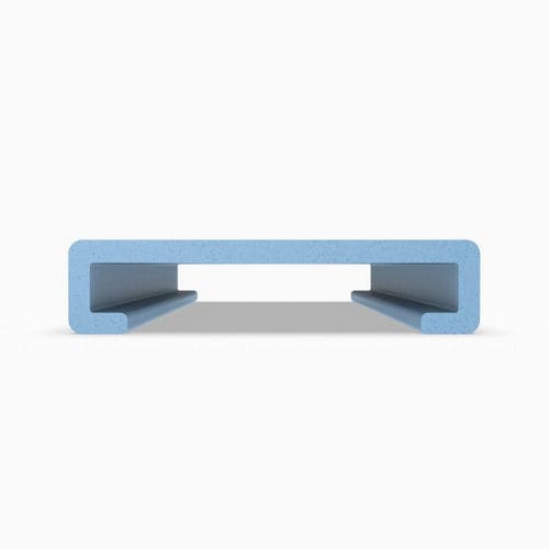 Perfil em UHMW-PE - P10420 series - Movexii - em titânio / em C / extrudado