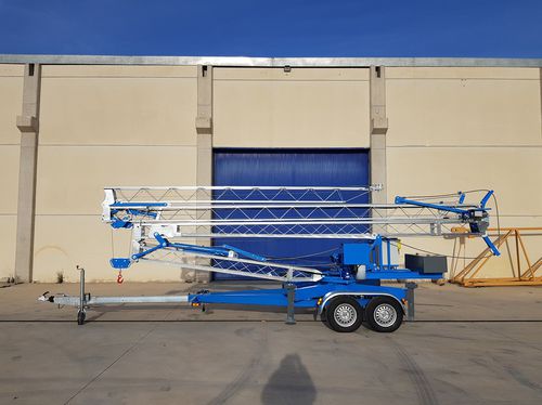 Guindaste de torre automontante - MiDi - MiDi CRANES by EURO CRANE - móvel / para edifícios / para a manutenção