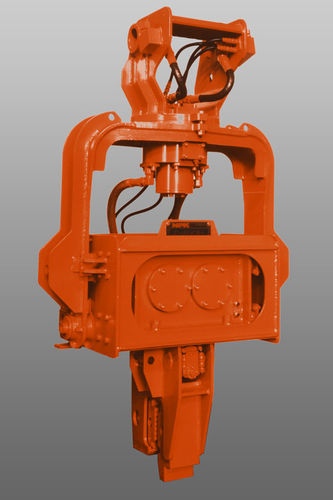 Equipamento para cravação de postes hidráulico - HP-4SX - NPK Europe Mfg.s.r.o. - para estaca-prancha / montado em escavadeira