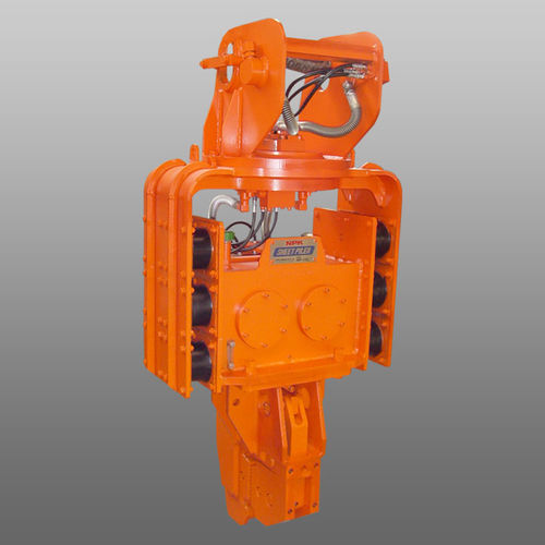 Equipamento para cravação de postes hidráulico - HP series - NPK Europe Mfg.s.r.o. - por vibração / para estaca-prancha / montado em escavadeira