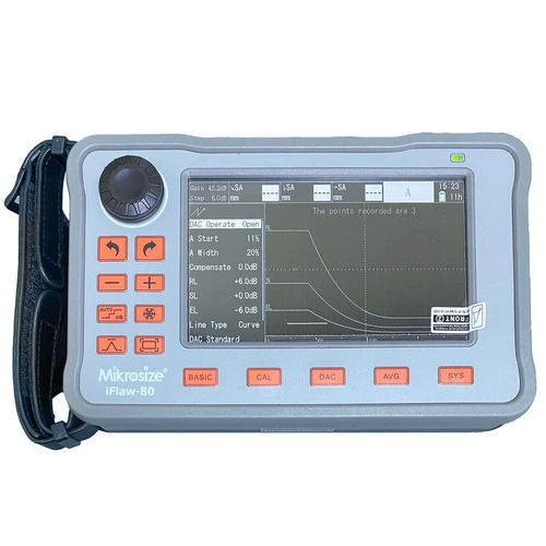 Detector de falhas por ultrassom - iFlaw-80  - Mikrosize - portátil