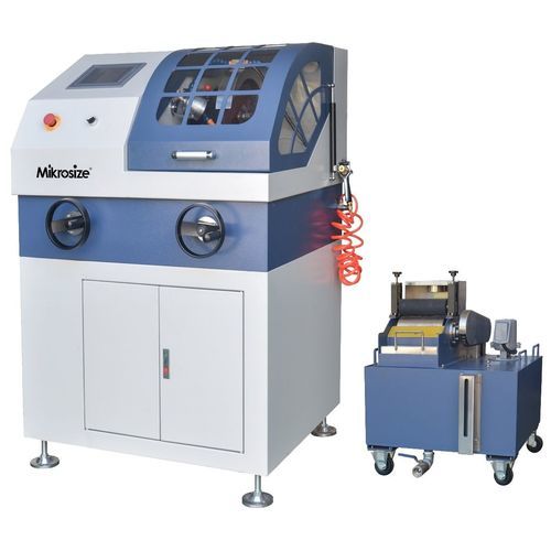 Máquina de corte diamantada - MCut-90A  - Mikrosize - para alumínio / para aço de carbono / para metais não ferrosos