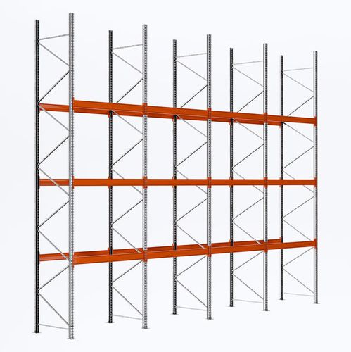 Sistema de armazenamento porta-paletes - W.S. Worldwide Shelving GmbH - para armazém / regulável / modular