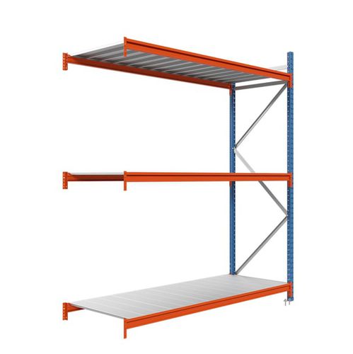 Sistema de armazenamento com prateleiras - W.S. Worldwide Shelving GmbH - dinâmico / regulável / modular