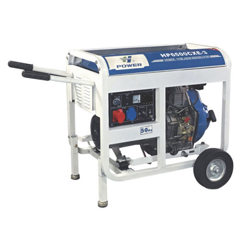 Grupo gerador de energia a diesel - HP6500CXE-3 - ANHUI H-POWER MACHINERY CO., LTD. - monofásico / trifásico / 50 Hz