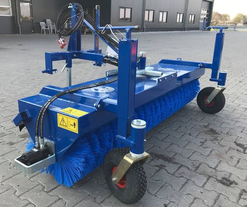 Varredeira para operador a bordo - VHT series - AP Machinebouw B.V. - para empilhadeira / para carregadeira / hidráulica