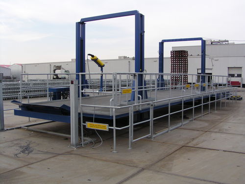 Plataforma de carregamento - AP Machinebouw B.V. - para caminhão / hidráulica