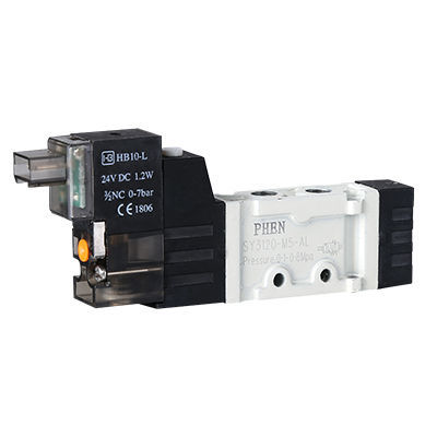 Válvula solenoide de ação indireta - PSY - Ningbo Phen Automation Co., Ltd - de 5 vias / para ar / IP65