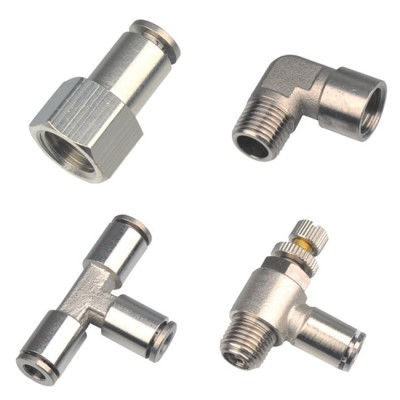 Conexão pneumática - T - Ningbo Phen Automation Co., Ltd - com rosca / push-in / em T