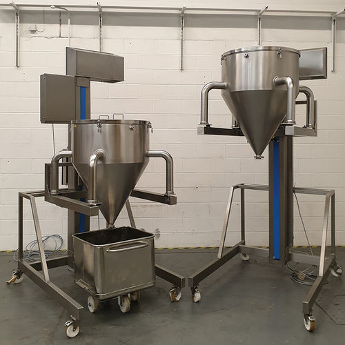 Sistema de elevação de parafuso - BTM/150/2250/M - Base Handling Products Limited - de colunas / em aço inoxidável / móvel