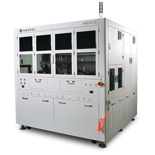 Máquina de montagem automática - AA2I-DC-G2 - NEXTAS Co.， Ltd - para módulos de câmeras / para óptica / de teste