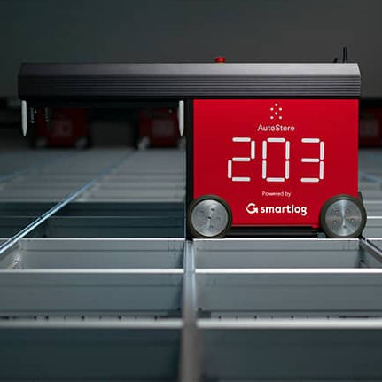 Sistema de preparação de pedidos automático - AutoStore - Smartlog Group