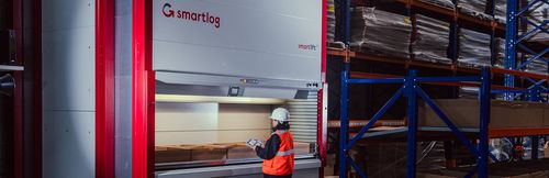 Armazém automático vertical - Smartlift & Smartrot - Smartlog Group - para armazém