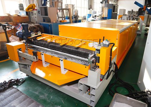Linha de reciclagem de materiais plásticos - WANROOE-TECH - para tratamento de painéis solares fotovoltaicos