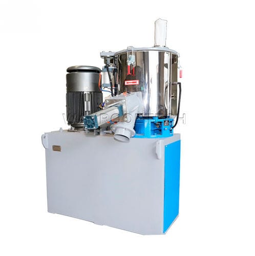 Misturador contêiner - SHR series - WANROOE-TECH - vertical / contínuo / de granulados