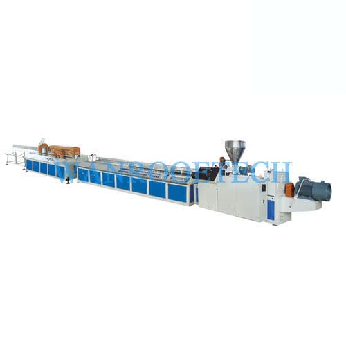 Linha de produção de tubos - SJZ series - WANROOE-TECH - automática / contínua