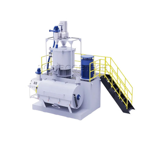 Misturador dinâmico - SRL-W series - WANROOE-TECH - horizontal / contínuo / de granulados
