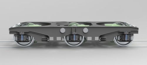 Bogie para locomotivas - TRIAX - CFD Group - bitola padrão / elétrica / de três eixos