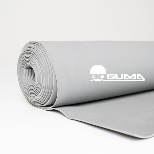 Tapete isolador elétrico - DEK0-S7-1 - BOGUMA, s.r.o. - em elastômero / cinza / sob medida