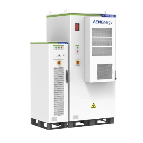 Sistema de armazenamento de energia de fosfato de ferro-lítio - SyncPower C&I BESS+PCS - AEMEnergy - compacto / isolado da rede / refrigerado a ar