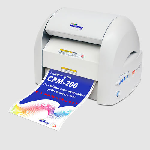 Impressora de etiquetas de transferência térmica - CPM-200 - Lighthouse (UK) Ltd - com laminação / sem solvente / de mesa