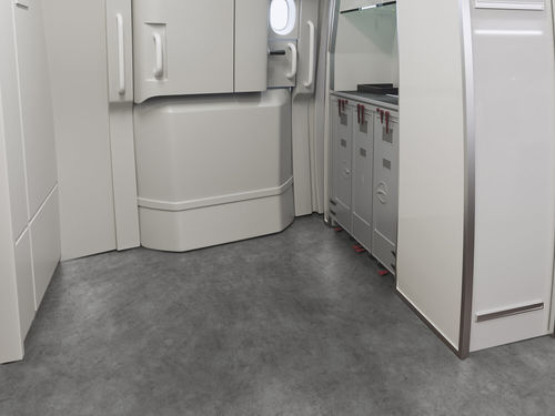 Revestimento de piso em compósito - BATIFLEX AV 155 - Gerflor - em material têxtil / vinílico / antiderrapante