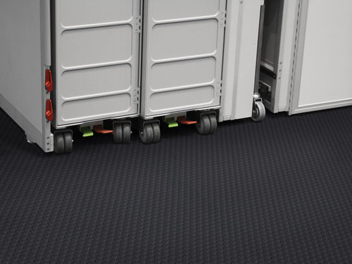 Revestimento de piso de fibra de vidro - BATIFLEX AV 270 - Gerflor - antiderrapante / para aeroporto / adesivo
