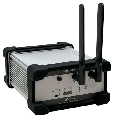 Ponto de acesso de wi-fi Wi-Fi - M-link - Novadep NDT Systems - de bateria