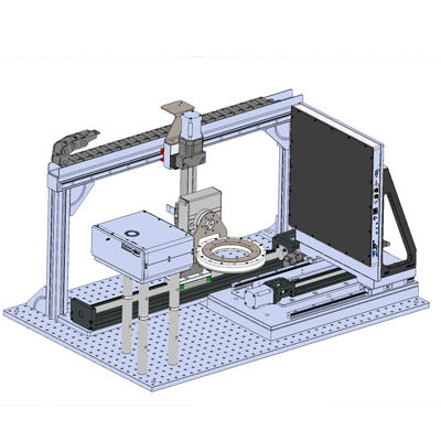 Máquina de tomografia computadorizada CT - CT-falcon - Novadep NDT Systems - de alta resolução