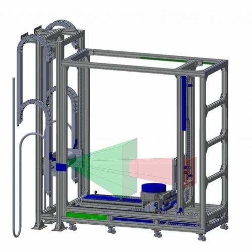 Máquina de tomografia computadorizada CT - CT-mammoth - Novadep NDT Systems - de alta resolução
