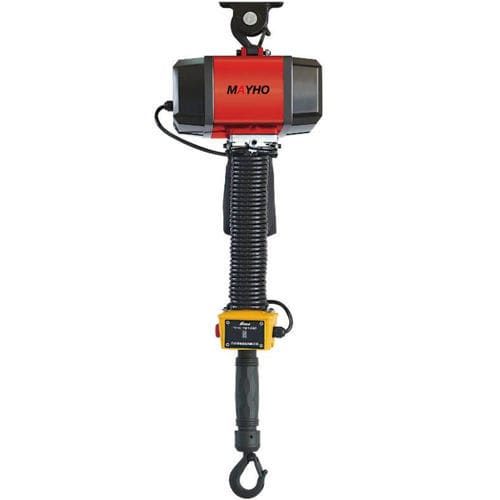 Talha elétrica de corrente - MH-SEx500 - MAYHO Empowering Every Lift - para uso intensivo / para manipulação / com velocidade de elevação variável