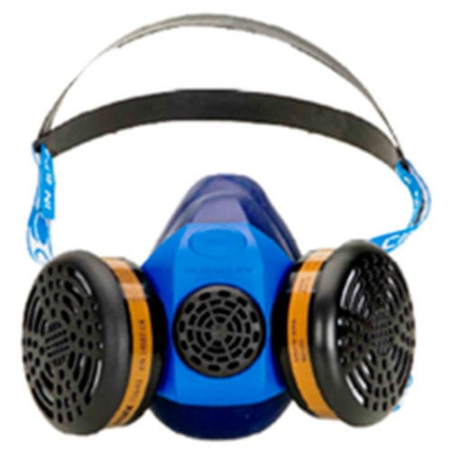 Máscara de proteção reutilizável - 30912 – S2 - ZVG - semifacial / azul