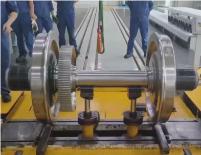 Conjunto de rodas ferroviário EN - Maanshan Tianjun Machinery Manufacturing Co., Ltd. - AAR / ISO / UIC