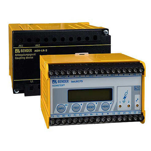 Dispositivo supervisor de isolamento para rede CA - ISOMETER® isoLR275 - BENDER GmbH & Co KG - CA/CC / CC / 4–20 mA