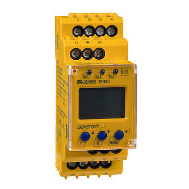 Dispositivo supervisor de isolamento para rede CA - ISOMETER® IR420-D6 - BENDER GmbH & Co KG - CA/CC / CC