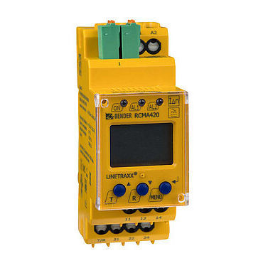 Módulo de monitoramento de corrente residual - LINETRAXX® RCMA420 - BENDER GmbH & Co KG - para aplicações médicas