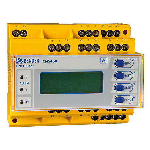 Sistema de monitoramento de corrente - LINETRAXX® CMS460-D - BENDER GmbH & Co KG - de carga / para segurança / de medição