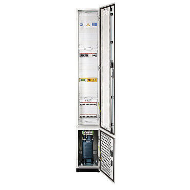 Painel elétrico de comutação - VIT-A - BENDER GmbH & Co KG - de controle / de piso / em chapa de aço