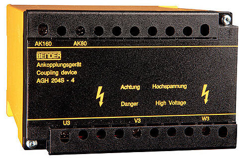 Acoplador eletrônico - AGH204S-4 - BENDER GmbH & Co KG - para rede elétrica