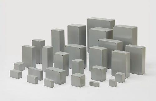 Caixa de montagem de parede - AL series - YUEQING YISEN ELECTRONIC TECHNOLOGY CO.,LTD. - para trilhos DIN / retangular / hexagonal