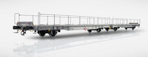 Transportadora com rodas - Laaers L04A - Greenbrier Europe - para contêineres