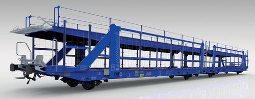 Transportadora com rodas - Laaers L07A - Greenbrier Europe - com plataforma