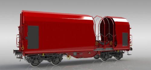 Transportadora com rodas - Shimmns ttu 728 - Greenbrier Europe - para siderurgia / para bobinas
