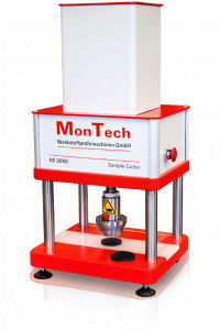 Prensa pneumática - P-VS PLUS  - MonTech Werkstoffprüfmaschinen GmbH - de corte / de borracha / universal