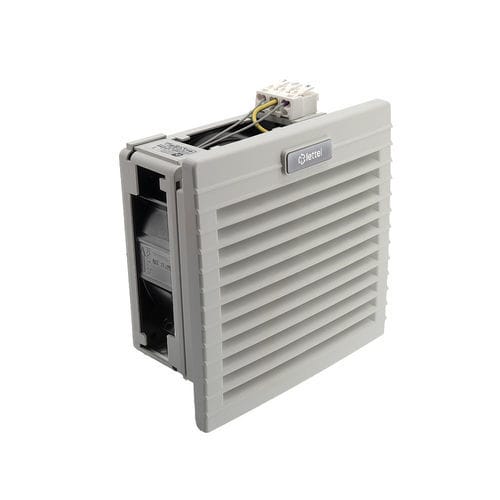Grelha de ventilação em material plástico - GTA-125-VFF - Lettel - com filtro de pó / quadrada