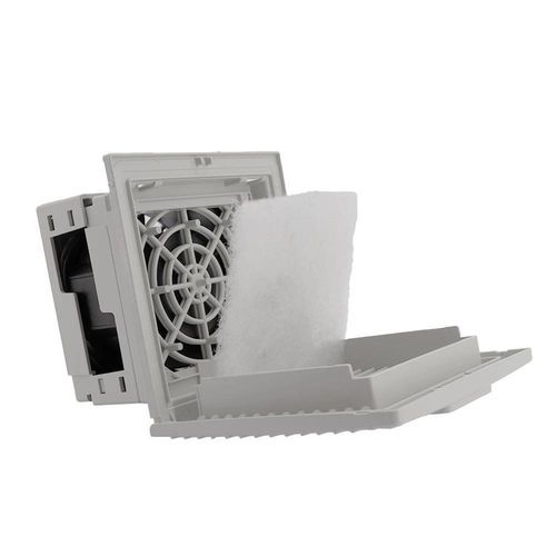 Grelha de ventilação em material plástico - GTA-92-VFF - Lettel - com filtro de pó / quadrada