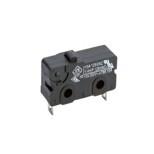 Microinterruptor unipolar - RL-62 - Lettel - UL508 / ENEC / montado em circuito impresso