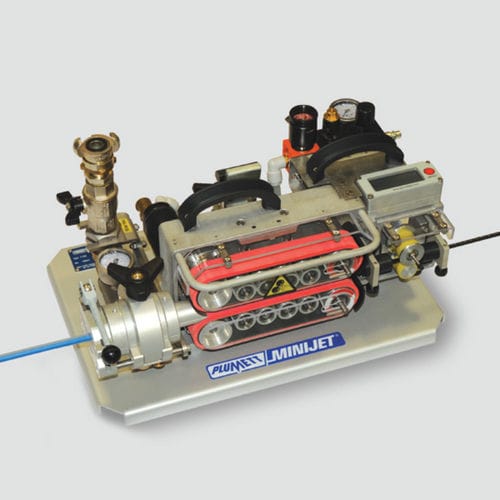 Aparelho de sopramento de cabos de fibra óptica - P 02 - Vetter GmbH Kabelverlegetechnik