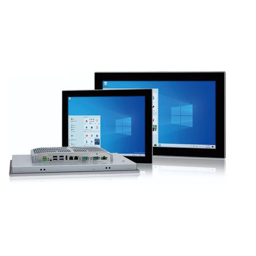 Painel PC com tela sensível ao toque resistiva - EVI-PPC-J1900 - EVI SAS - com tela sensível ao toque capacitiva PCAP / 17" / 21,5"
